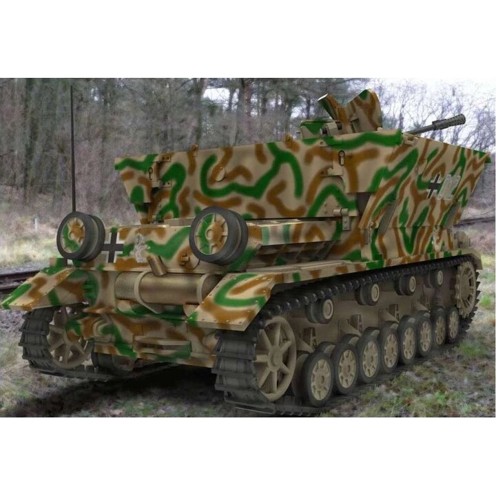 Revell Flakpanzer IV plastic tank 3.7 cm Flak 43 1:72