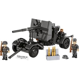 Blocs de construction Cobi Klocki : canon antiaérien de 8,8 cm avec remorque (360 pièces)