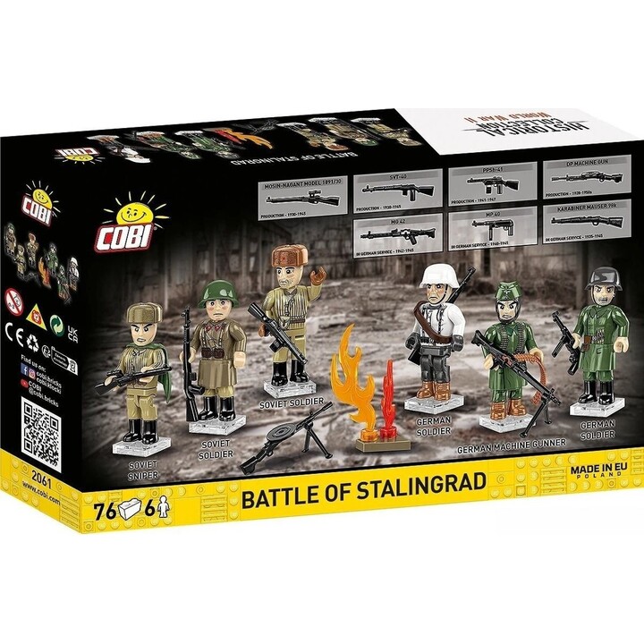 Cobi Klocki Bausteine zur Schlacht von Stalingrad (76 Teile)
