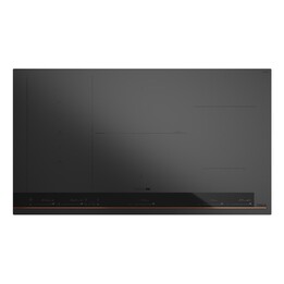 Fogão de embutir Teka IBF 95-G1 MST BM preto de 90 cm com placa de indução de 5 zonas.