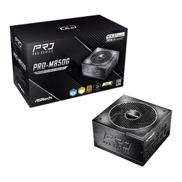 Asrock PRO-M850G 850W Power Supply with 80 PLUS Gold Certification