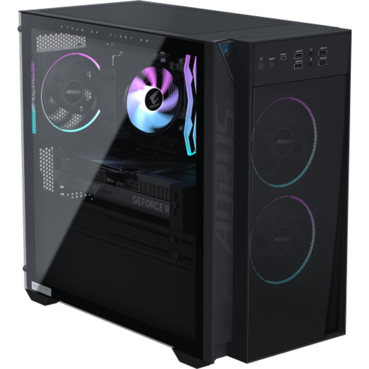 Gigabyte CPU Aorus Prime 3 AP3A7N6T-5110, AMD R7 9700X, 16GB DDR5 UDIMM, SSD de 1TB, fonte de 650W, RTX 5060 Ti/8GB, Windows 11 