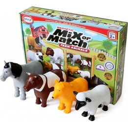 MALIK Malblo Magnet-Bauernhoftier-Set