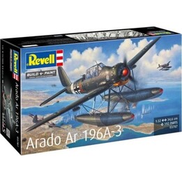 Maquette en plastique Revell de l'hydravion ARADO AR 196A-3 à l'échelle 1/32