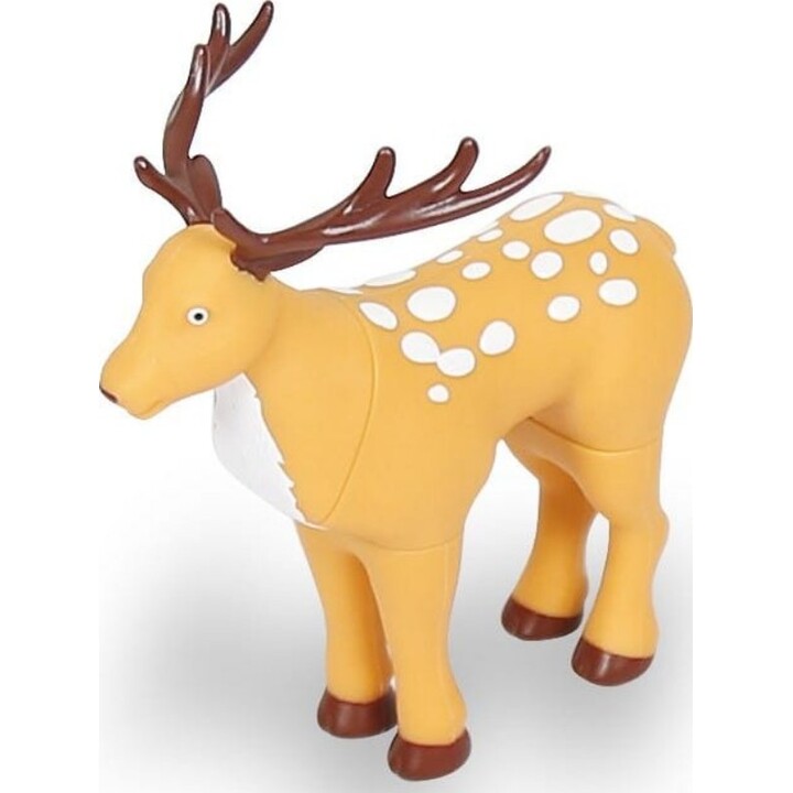 MALIK Set di mini animali della foresta magnetici di Malblo