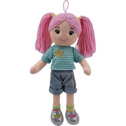 Boneca de pano Tulilo Kaja, 35 cm