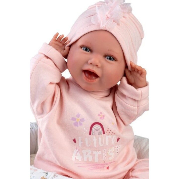 Muñeca LLORENS Mimi Baby Doll riendo, 42 cm