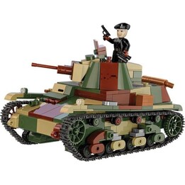 Cobi Factory SA 7TP tanque leve conjunto de construção 669 peças, cinza