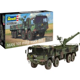Kit de modelo de plástico a escala 1/35 de Revell del camión Man 10T Milgl 8x8