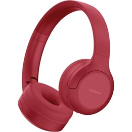 Casque sans fil Daewoo DW2026 avec microphone / Bluetooth / Rouge