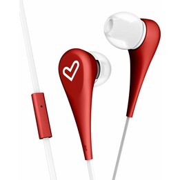 Energy Sistem Style 1+ auriculares con cable micrófono rojo