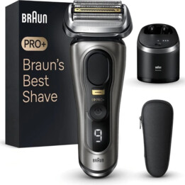 Braun Series 9 Pro+ 9565CC - Macchina per l'accumulo di lamine Registratore