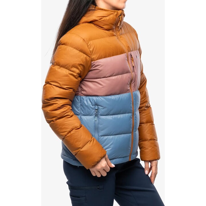 Cotopaxi Fuego Max Down Hooded Jacket - Siena/Fjord Size: S