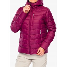 Chaqueta de plumón para mujer Turbat Nora - color burdeos cordobés, talla: M