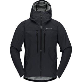 Veste légère Norrona Trollveggen GORE-TEX Pro - couleur noir caviar, taille : M
