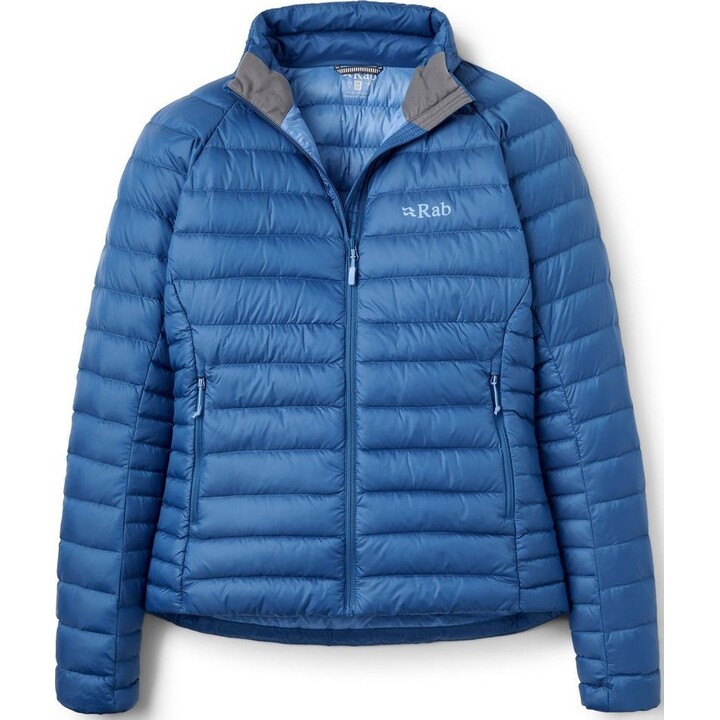 Rab Microlight Jacket - Steel Women's Down Jacket Size: XS