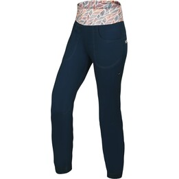 Pantalones de escalada Ocun Sansa, azul océano, talla XS