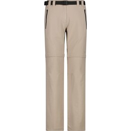 Pantalon CMP Evelynn à jambes amovibles - couleur : sable/anthracite, taille : M