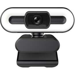 Manta W183 webcam LED nera