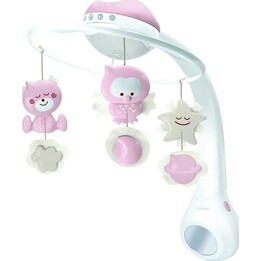 B-KIDS Infantino 3-in-1-Spieluhr, Dusty Rose
