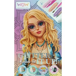 Kids Euroswan WOW00084 creative painting set mandala glitter
