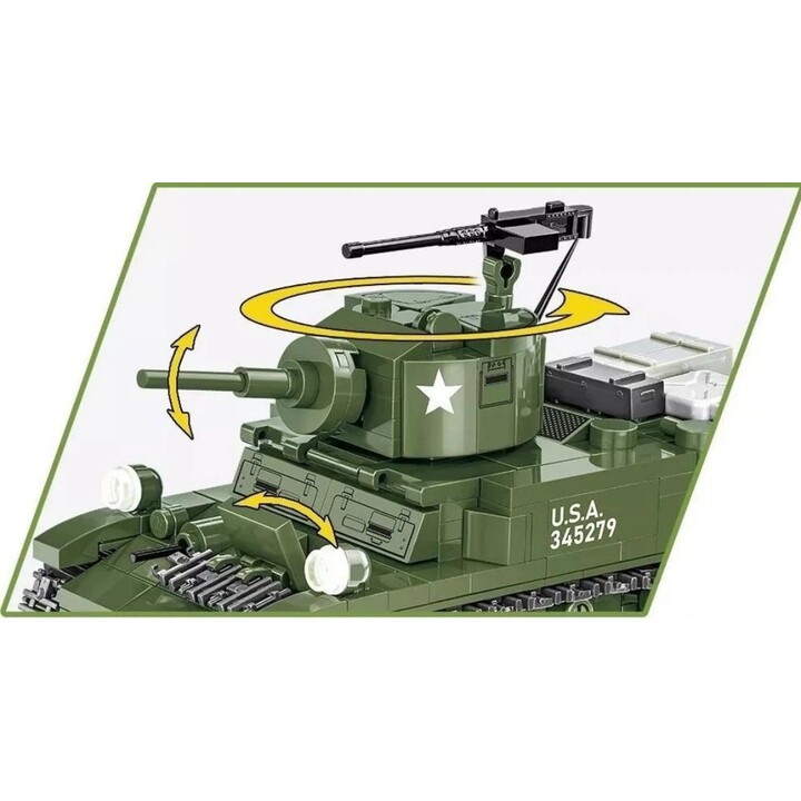 Cobi Klocki Blocks M3 Stuart 511 blocks