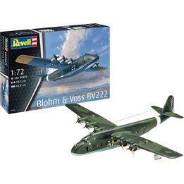 Modello in plastica Revell Blohm&Voss BV222 in scala 1/72