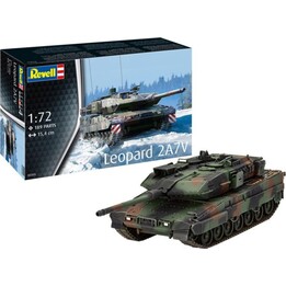 Kit de modelo em plástico da Revell, à escala 1/72, do tanque Leopard 2A7V