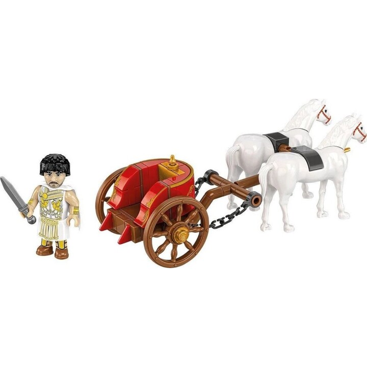 Carrello con blocchi Cobi Klocki "Imperium Romanum" - 93 blocchi