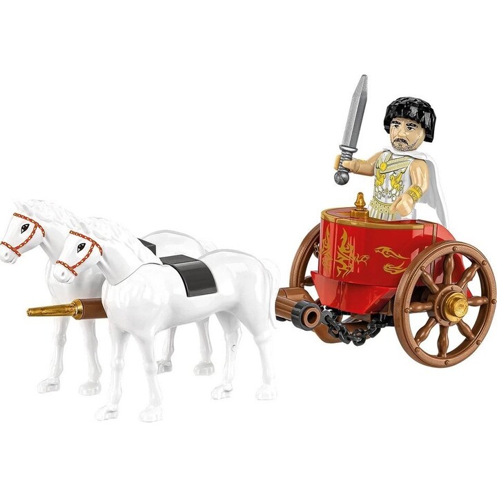 Carrello con blocchi Cobi Klocki "Imperium Romanum" - 93 blocchi