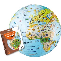 MG DYSTRYBUCJA Pelota Caly Globe de 50 cm - Animales