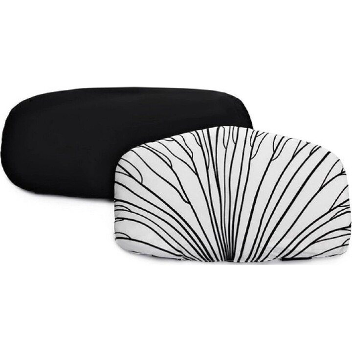Cojín para trona Kinder Kraft ENOCK, en blanco y negro.