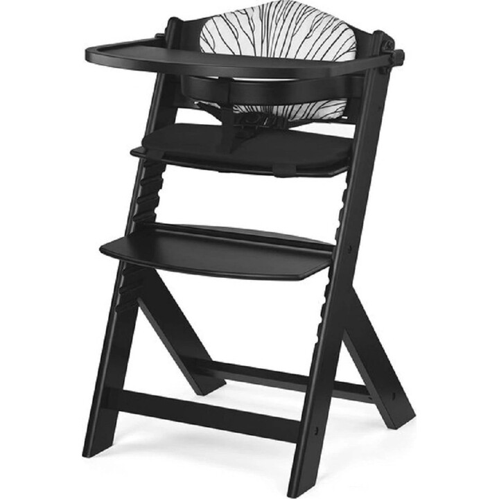 Cojín para trona Kinder Kraft ENOCK, en blanco y negro.
