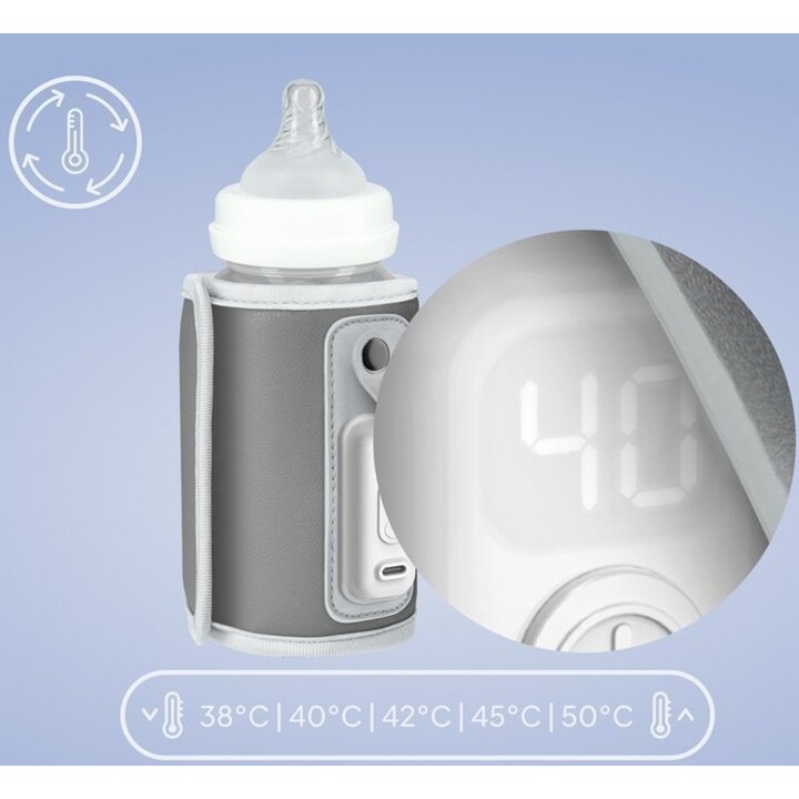 Lionelo Thermop Go Gray Bottle Warmer