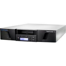 SuperLoader 3, un'unità a nastro LTO-9HH, modello C, 8 slot, SAS 12 Gb/s, montaggio a rack, lettore di codici a barre