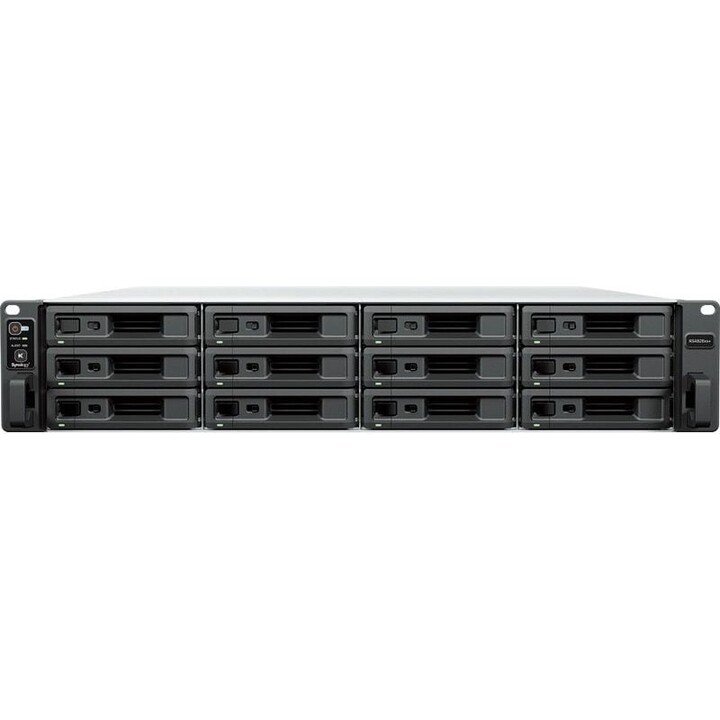 NAS server S4826xs+ 12x0HDD Xeon D-1739 1x16GB 2x10GbE 2xUSB3.2.1 2xPCI 5Y