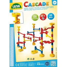 Circuit Lena Cascade Kiga en marbre avec 20 billes
