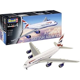 Kit de modelo em plástico da Revell do A-380-800 da British Airways