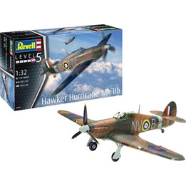 Kit de modelo de plástico a escala 1/32 de Revell del avión Hawker Hurricane MK IIB