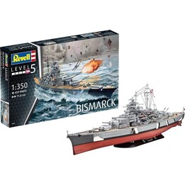 Nave da guerra BISMARCK della Revell