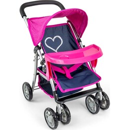 Carrinho de bebé Milly Mally Kate Prestige, azul-marinho