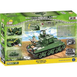 Blocs géants Cobi Klocki Sherman M4A3E2