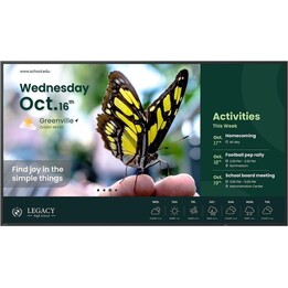 Monitor de grande formato de 55 polegadas ST5504 LED 4K/4500:1/ANDROID