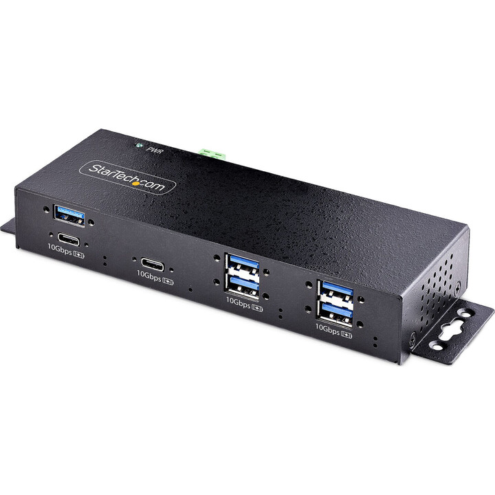 STARTECH.com HB31C5A2CME 7-Port-Industrie-USB-Hub 10Gbps schwarz