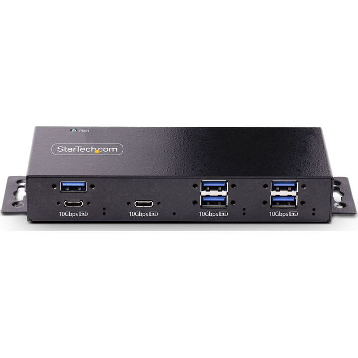 STARTECH.com HB31C5A2CME 7-Port-Industrie-USB-Hub 10Gbps schwarz