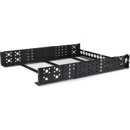 StarTech.com 2U Universal Rack Mount Rails - for 19in Server Rack Enclosure or Cabinet - Adjustable A/V Rack Rails
