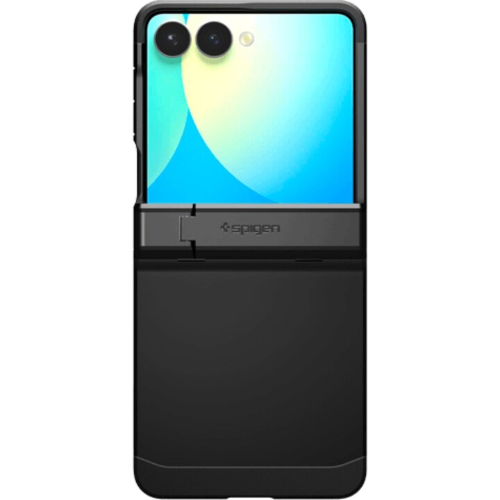 Cover posteriore Spigen Tough Armor Pro MagFit nera per Samsung Galaxy Z Flip 7