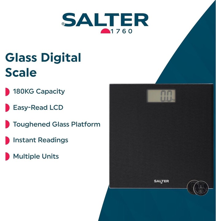 Balance électronique Salter SA00600BCFEU12, finition brossée