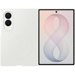 Capa traseira magnética de silicone branco da Samsung para Samsung Galaxy Z Fold 8