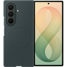 Capa traseira magnética de silicone verde da Samsung para Samsung Galaxy Z Fold 8 Ultra